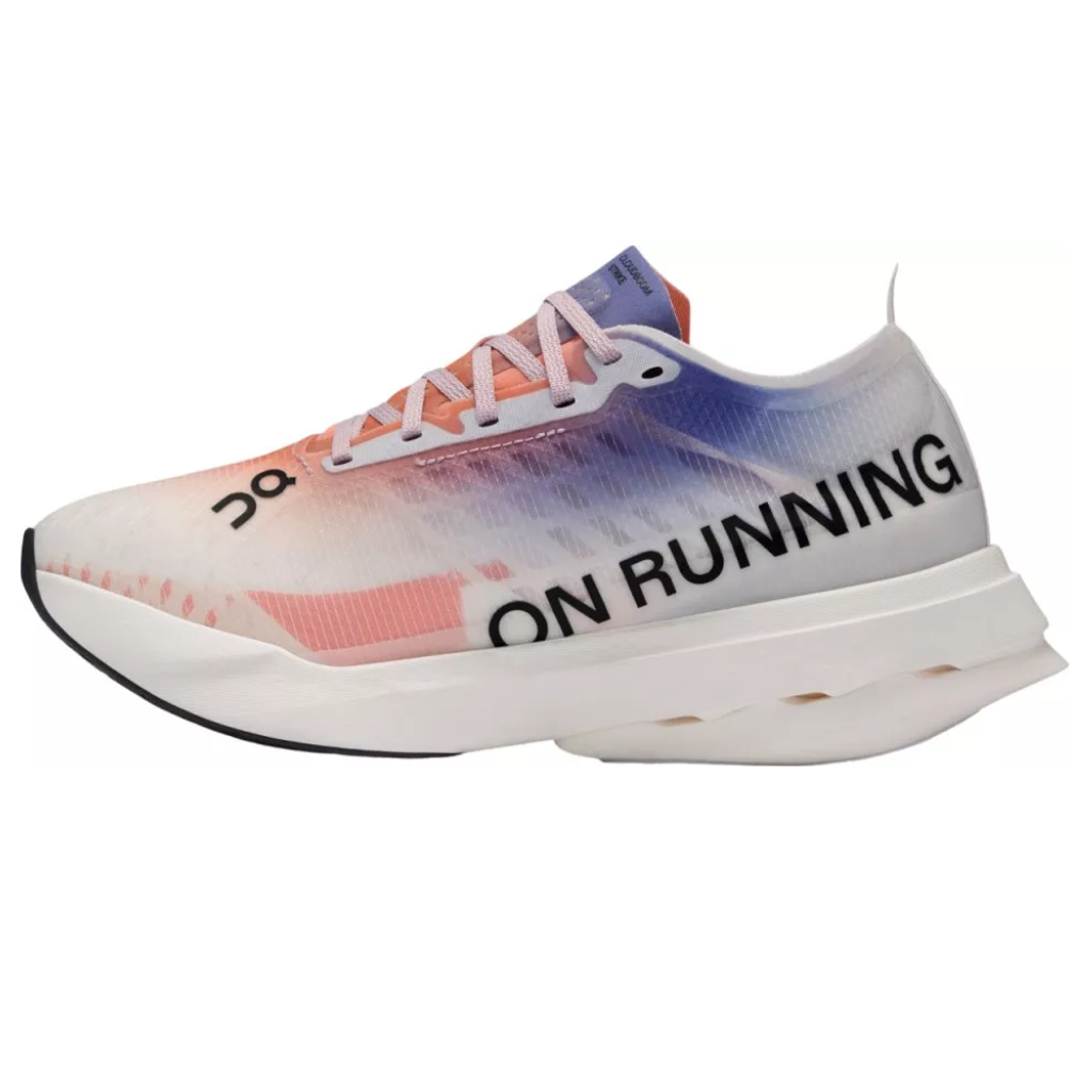  ON Cloudboom Strike | 3ME30480256 | white/flame | Men's Carbon plated Racing Shoes | The Run Hub