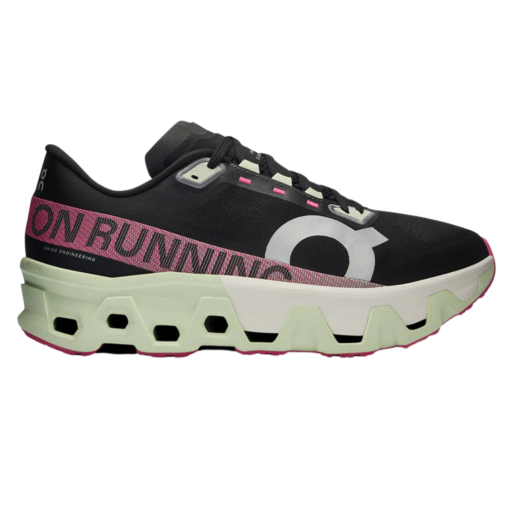 Men's On Running CLOUDMONSTER 2 Hyper Neutral Running Shoe | Black/Lima | The Run Hub