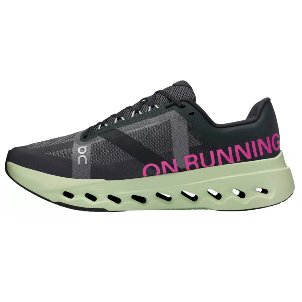 ON Cloudsurfer Next | Black/Lima | Men's Neutral Running Shoes | The Run Hub