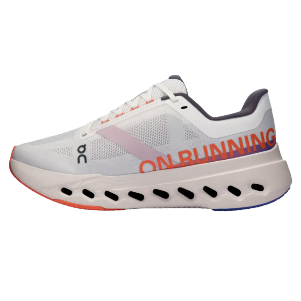 On Running Men's Cloudsurfer Next Neutral Running Shoe | White/Flame | 3ME30020256 | The Run Hub