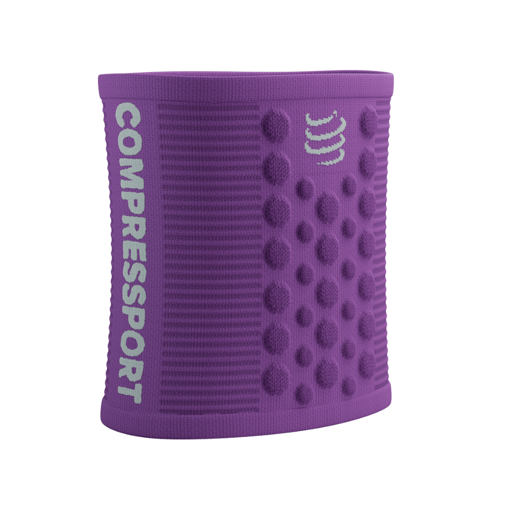 Compressport 3D.Dots Sweatbands | Lilac/White | The Run Hub