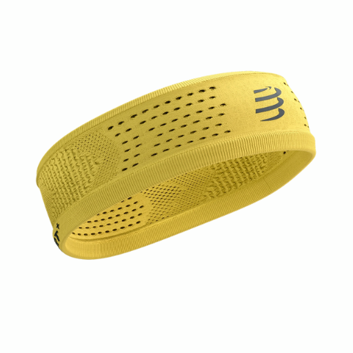 Compressport Thin Headband On/Off | Ceylon Yellow | The Run Hub  