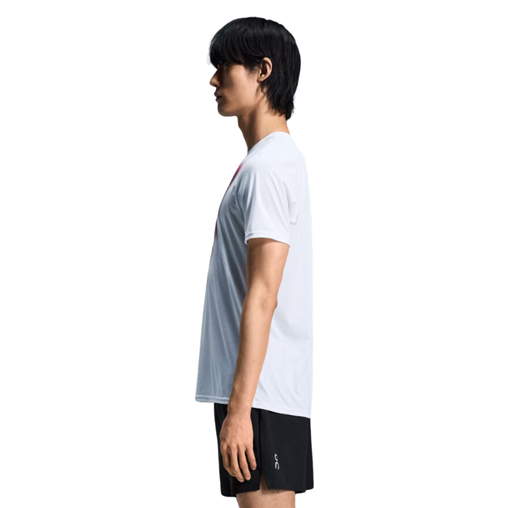 ON Core-T | White | Men's Running T-Shirt | The Run Hub