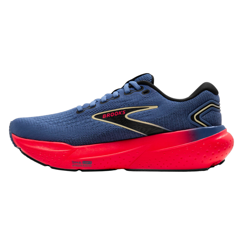 Brooks Glycerin 21 | 489 Blue/Black/Pink | Women's Neutral Running Shoes | The Run Hub