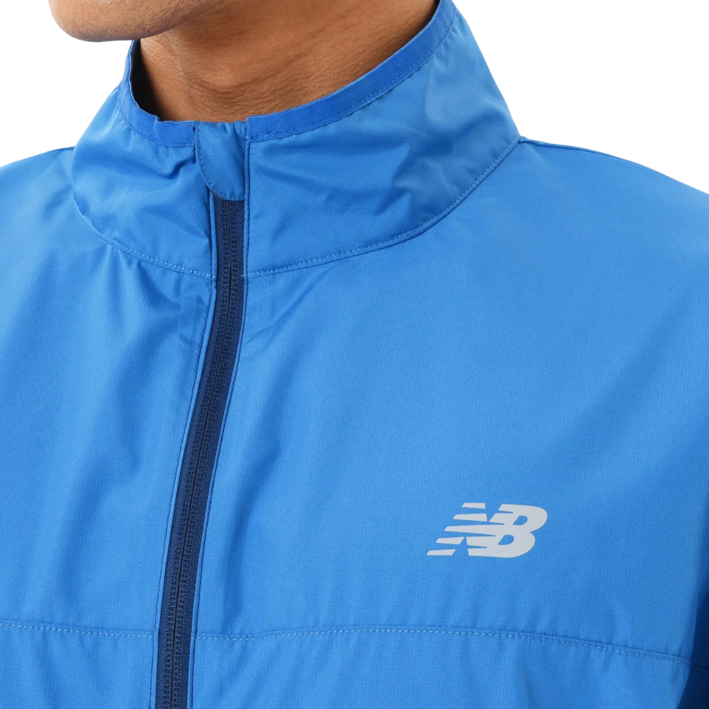 New balance mens running jacket sales