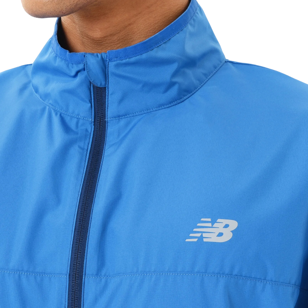 New Balance Sport Essentials Jacket | MJ41243 BEU | Men's Running Jacket | The Run Hub