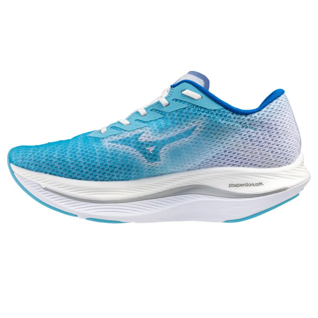 Mizuno Wave Rebellion Flash 2 | J1GC243551 | River Blue/Mugen Blue/White | Men's Racing Shoes | The Run Hub