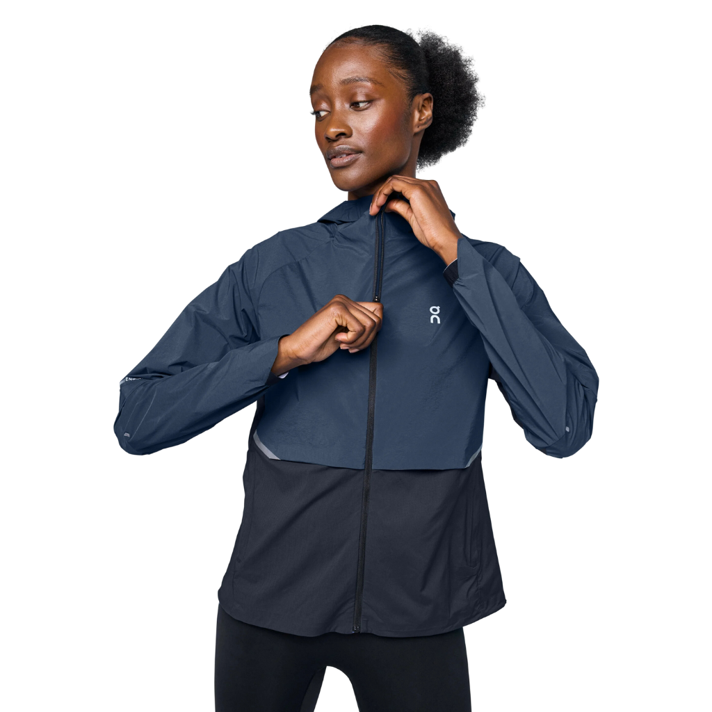 ON Core Jacket | Denim | Navy | Running Jacket for Women | The Run Hub