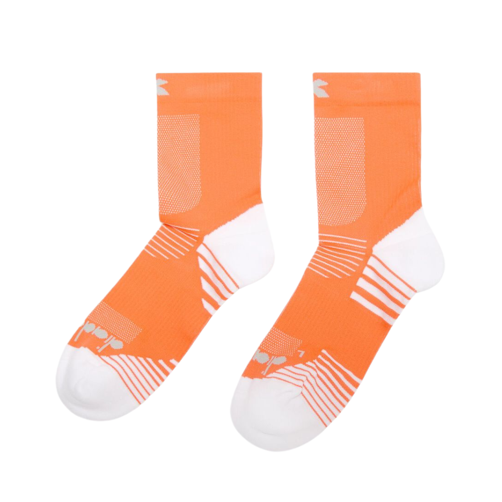 Diadora Crew Socks Stratouno |  ORANGE NECTARINE | The Run Hub