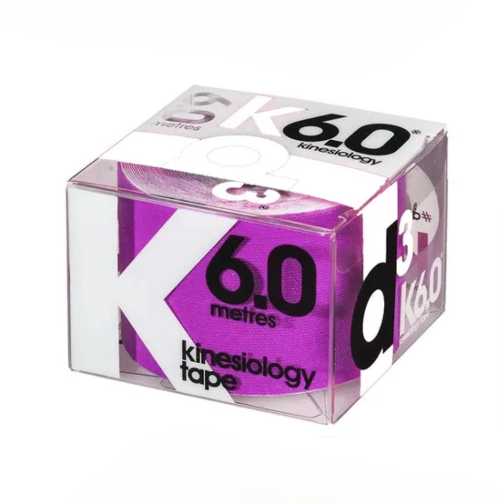 D3 K6.0 Kinesiology Tape | Purple | The Run Hub