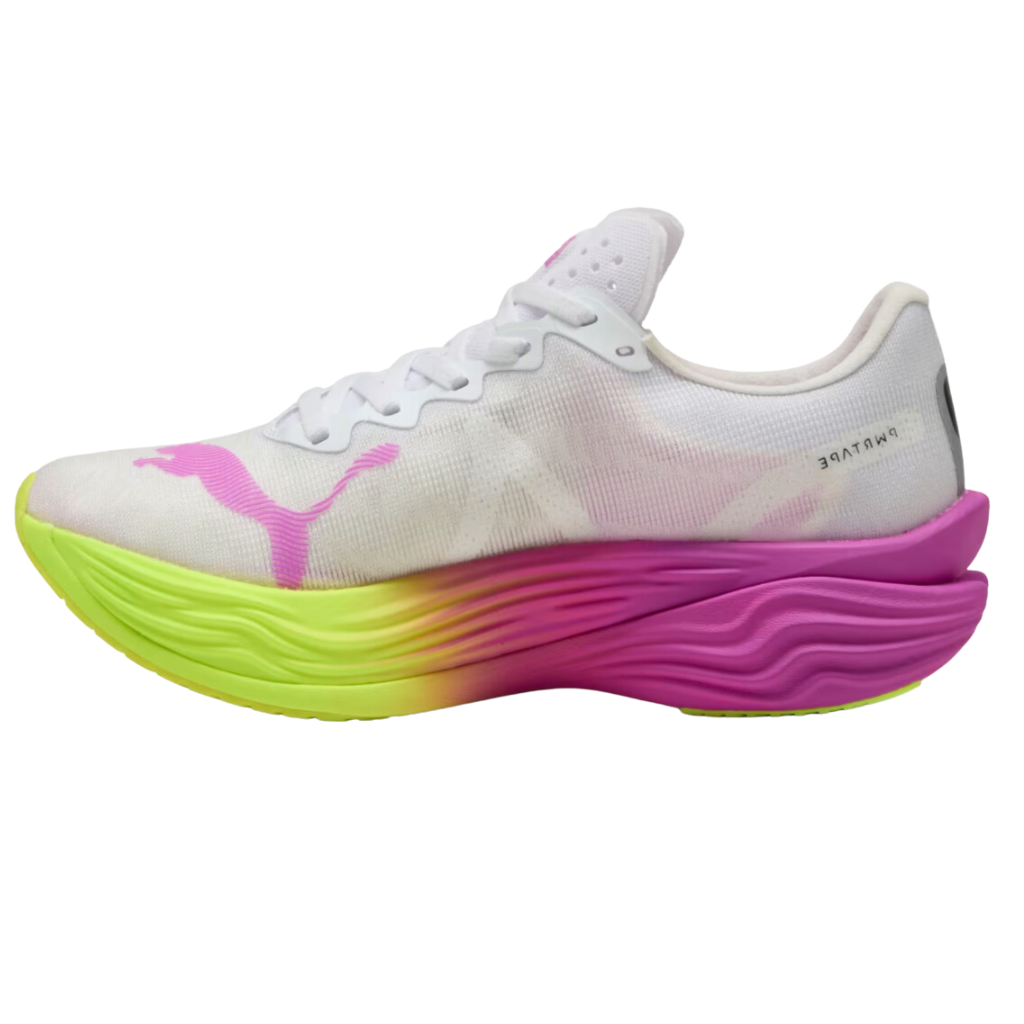 Puma DEVIATE NITRO™ ELITE 3 | PUMA WHITE-PURE MAGENTA | Women's Racing Shoes | The Run Hub