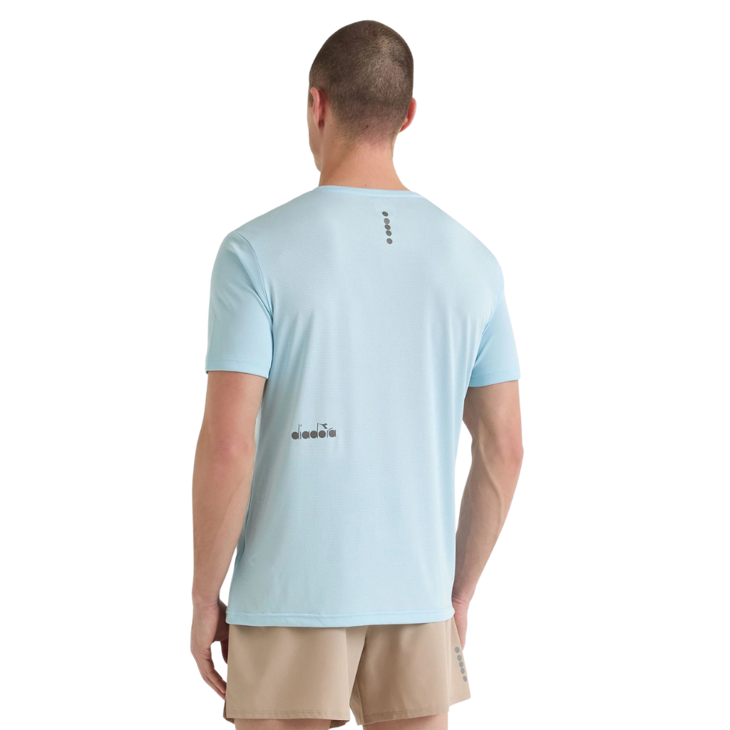 Diadora SS T-Shirt Run | CORYDALIS BLUE | Men's Running T-Shirt | The Run Hub