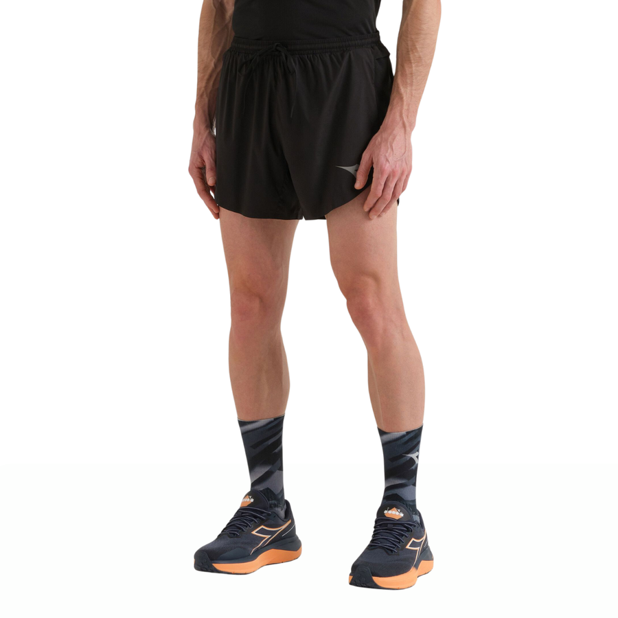 Diadora FIBRAZERO 5’’ Shorts | Black | The Run Hub