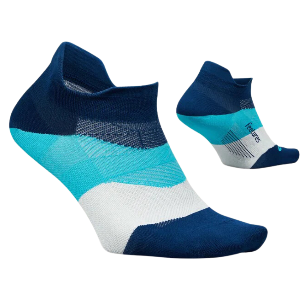 Feetures Elite Max Cushion No Show Tab - Nitro Navy | The Run Hub