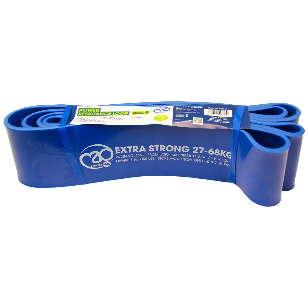 Fitness-Mad Power Resistance Loop - Extra Strong  | FPOWERLXS | Blue | The Run Hub