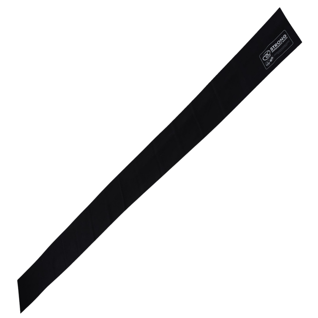 Fitness-Mad Resistance Band - Strong | Black | The Run Hub