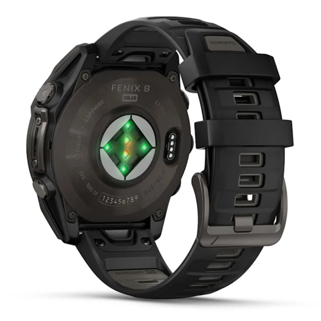 GARMIN Fenix 8 47mm SOLAR Sapphire The Run Hub