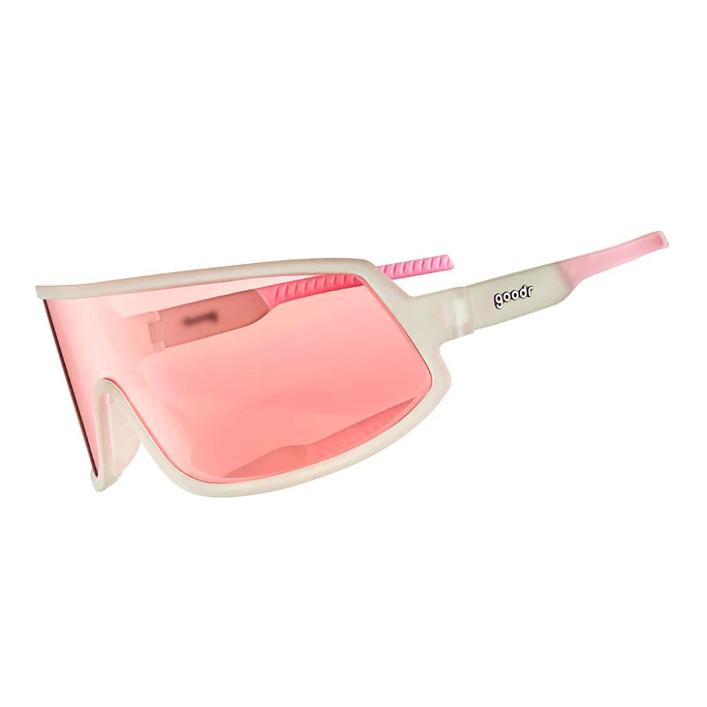 GOODR Extreme Dumpster Diving | Rose Pink Wrap-around Sunglasses | The Run Hub