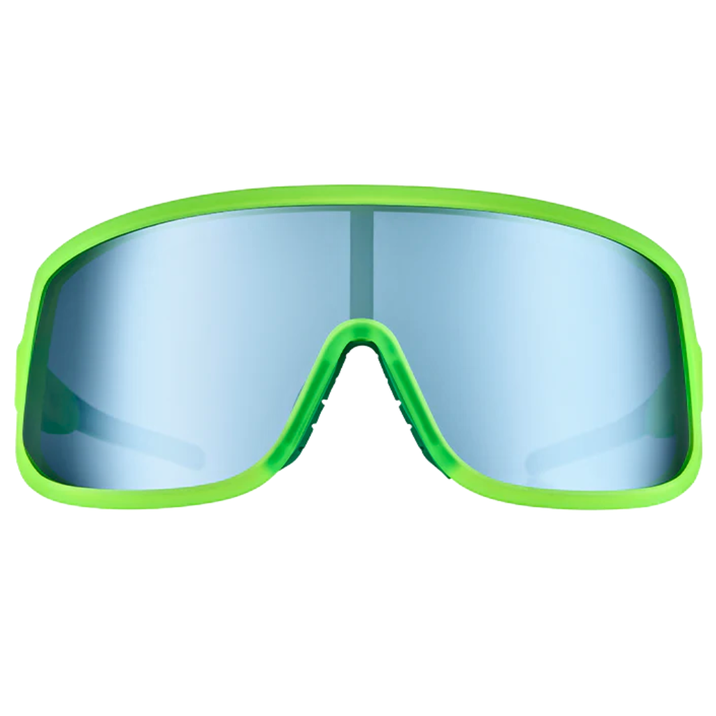 GOODR Nuclear Gnar | Neon Green Wraparound Sunglasses | The Run Hub 