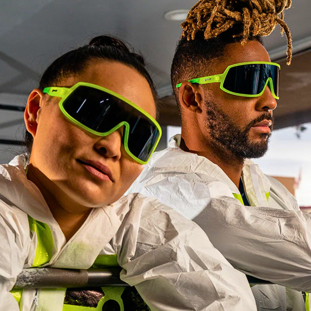 GOODR Nuclear Gnar | Neon Green Wraparound Sunglasses | The Run Hub 