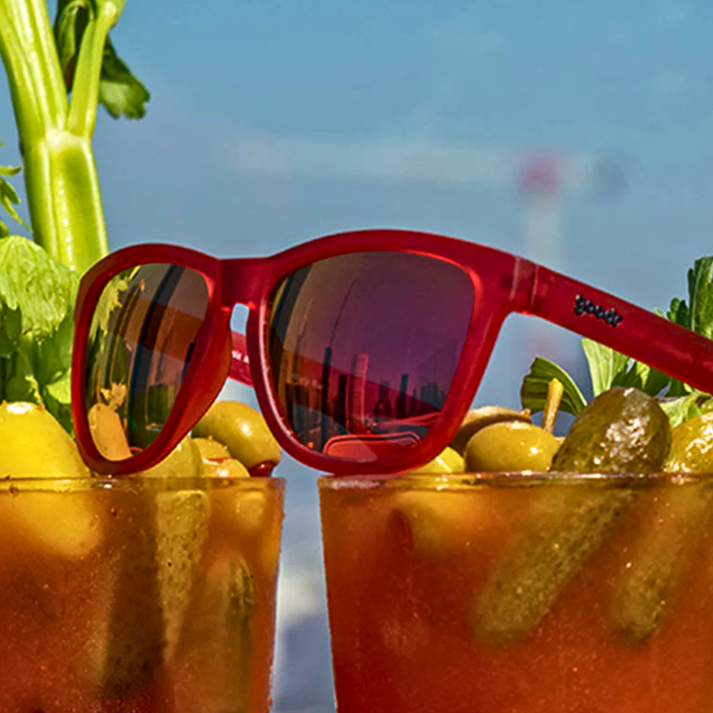 GOODR Phoenix At A Bloody Mary Bar | Rose Red Sunglasses | The Run Hub 