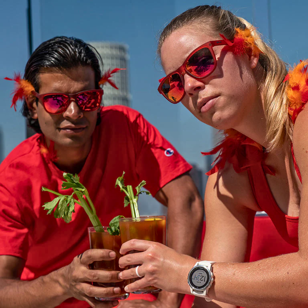 GOODR Phoenix At A Bloody Mary Bar | Rose Red Sunglasses | The Run Hub 