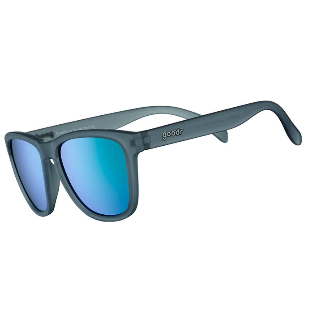 GOODR Silverback Squat Mobility | Grey Silver Sunglasses | The Run Hub