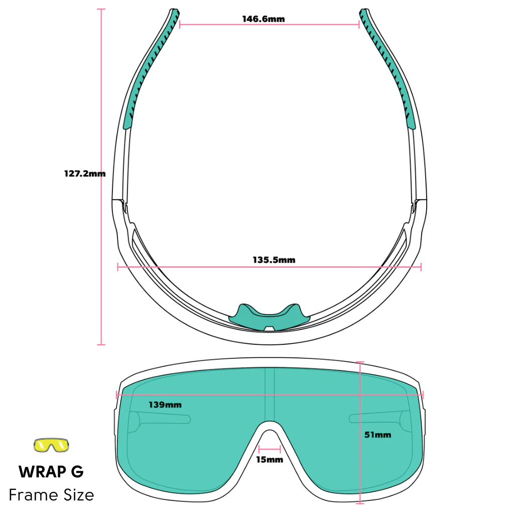 WRAP G FRAME SIZE GUIDE