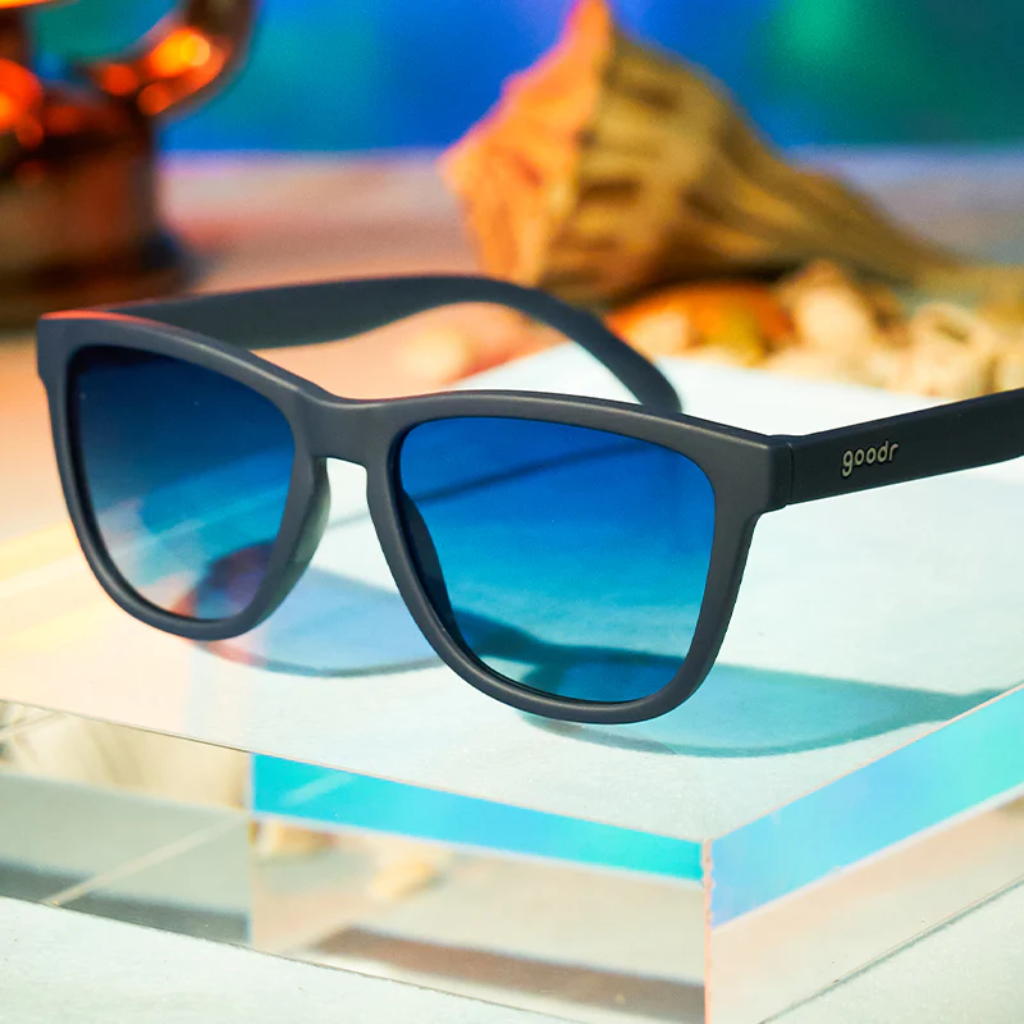 GOODR Drinks Seawater, Sees Future | Navy Sunglasses | The Run Hub