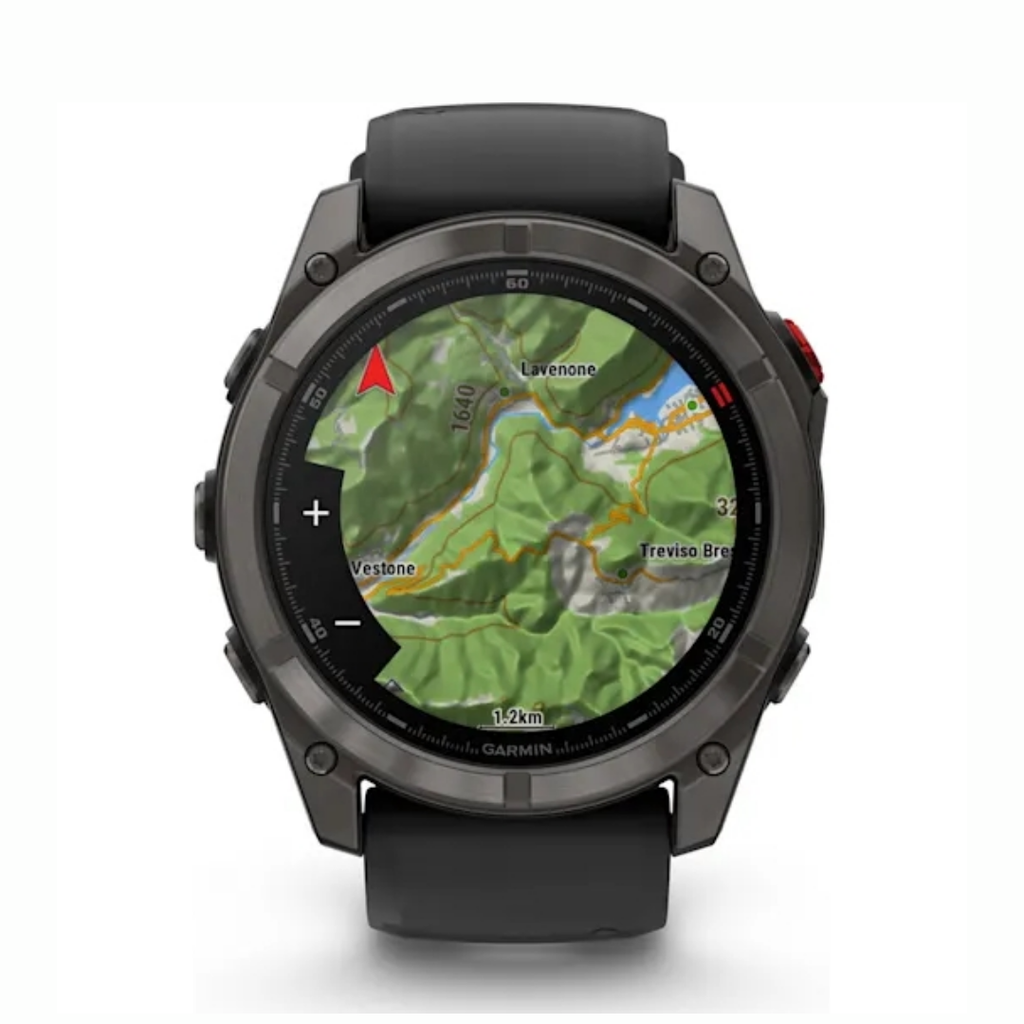 Garmin Fenix 8 Pro 51mm AMOLED | Sapphire, Carbon Grey & Black/Pebble Grey | The Run Hub