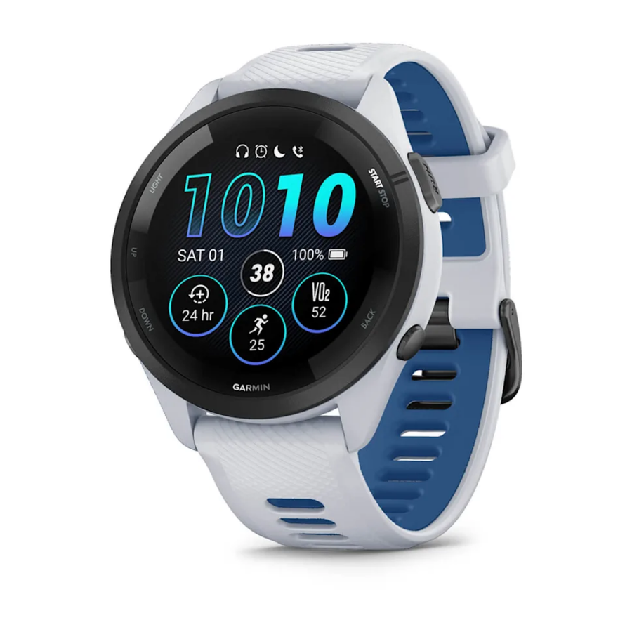 Garmin Forerunner 265 46mm | White | The Run Hub