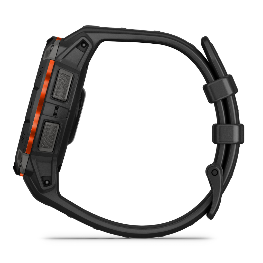 Garmin Instinct 3 Solar 45m - Black with black band | The Run Hub