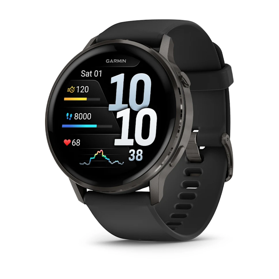 Garmin Venu 4 45mm | Black | The Run Hub