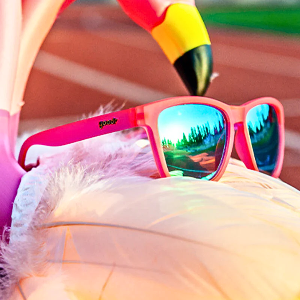 Goodr Flamingos On a Booze Cruise | Pink Flamingo Sunglasses | The Run Hub