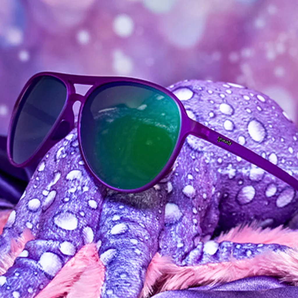 GOODR It's Octopuses, Not Octopi | Purple Aviator Sunglasses | The Run Hub