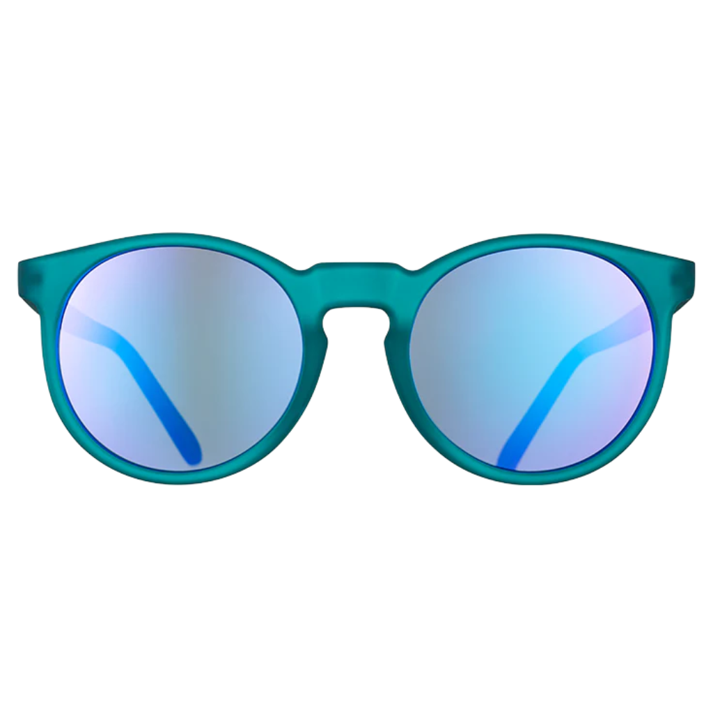 Goodr I Pickled These Myself | Teal Round Sunglasses | The Run Hub