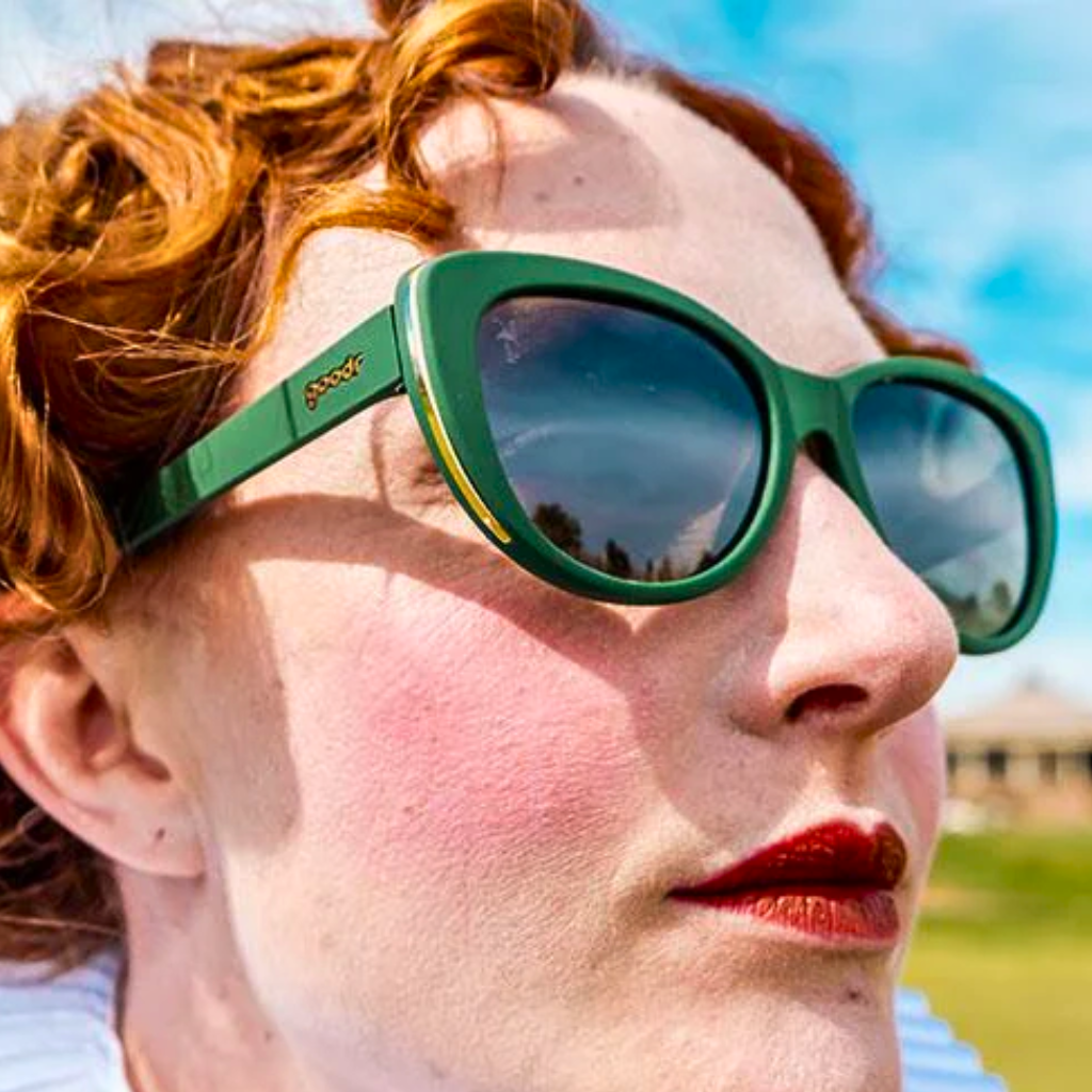 Goodr Mary, Queen of Golf | Dark Green Sunglasses | The Run Hub
