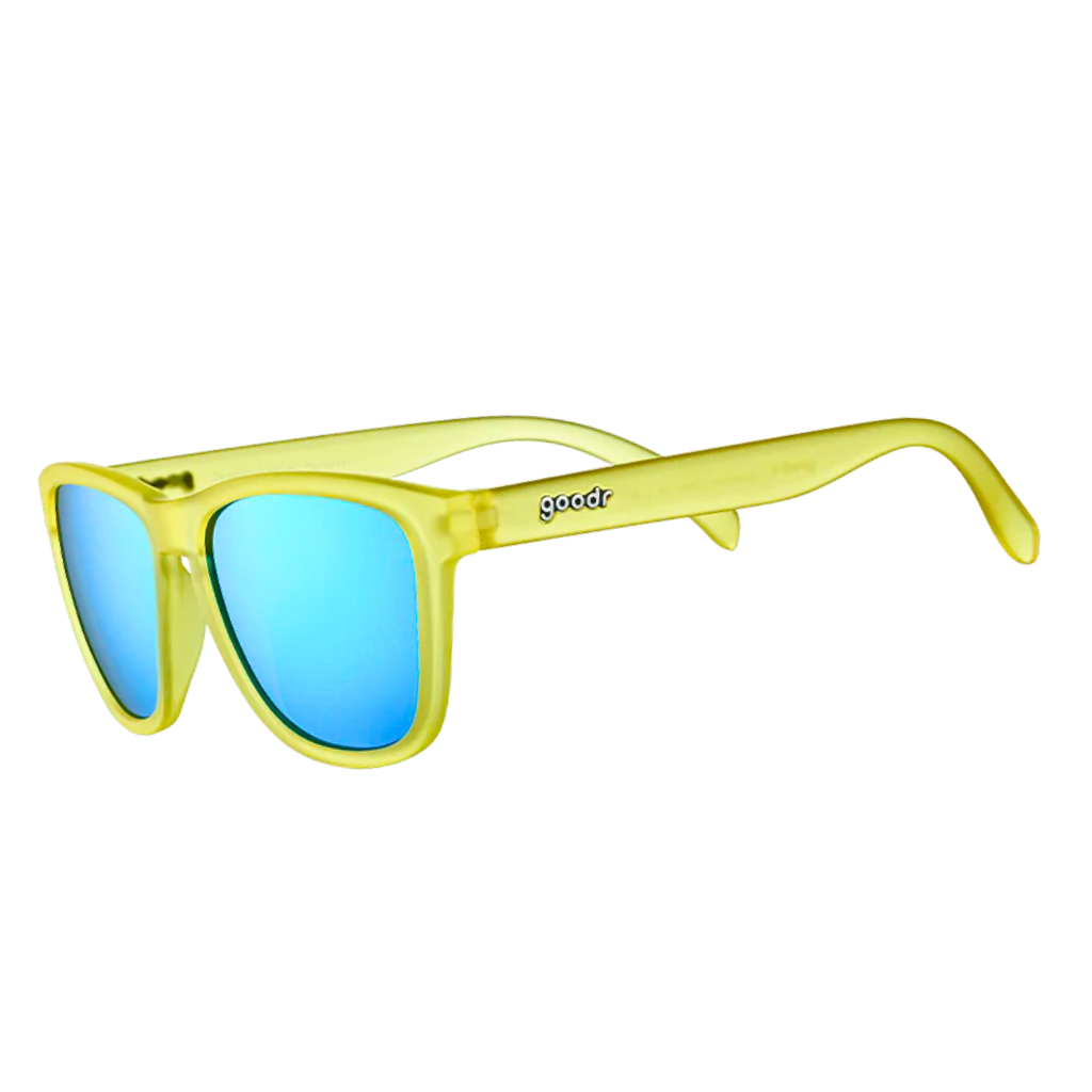 Goodr Swedish Meatball Hangover | Yellow & Blue Sunglasses | The Run Hub