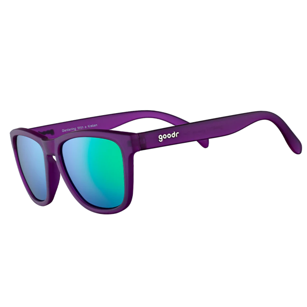 Goodr Gardening With a Kraken | Purple Polarized Sunglasses | The Run Hub
