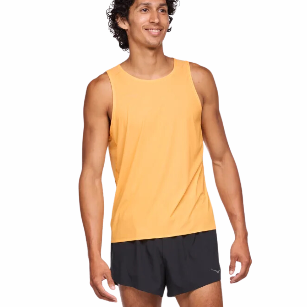 HOKA Men's Airolite Run Tank Top | Solar Flare | 1151070-SLRFL | The Run Hub