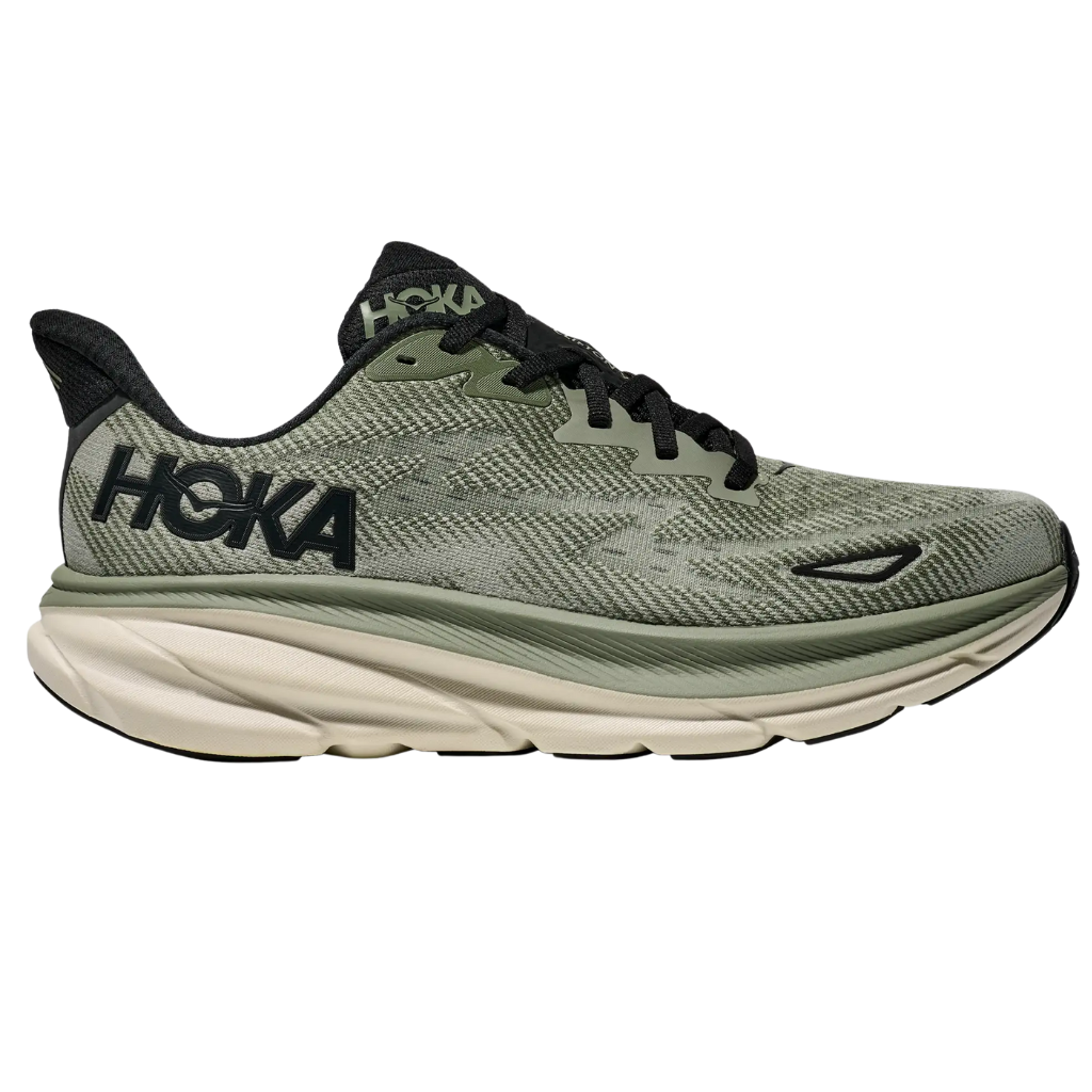 HOKA Men's Clifton 9 Neutral Running Shoe | SEA MOSS / FOREST LICHEN |1127895-SSFR | The Run Hub