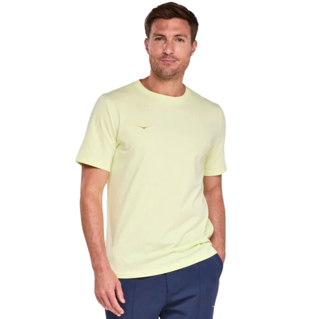 HOKA Men's Team HOKA Graphic Tee | Celery Juice | 1158055-CYJ |The Run Hub