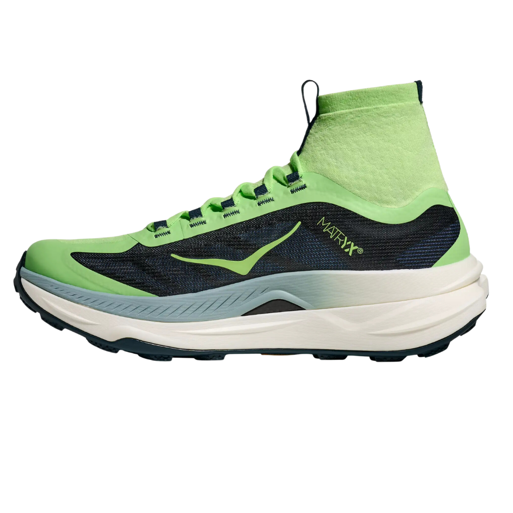 HOKA Men's Tecton X 3 Trail Racing Shoe | tart apple / blue twilight | 1155112-TTW | The Run Hub