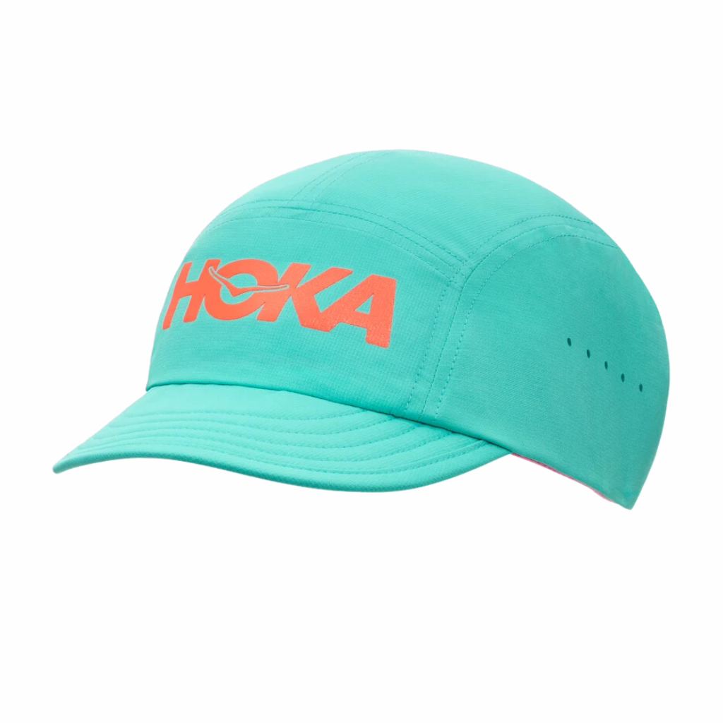 HOKA Packable Trail Hat Unisex | Electric Aqua | 2012C973-300 | The Run Hub