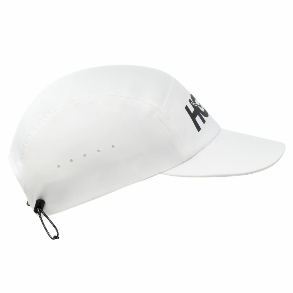 HOKA Performance Hat Unisex | White | 1117092-WNT | The Run Hub