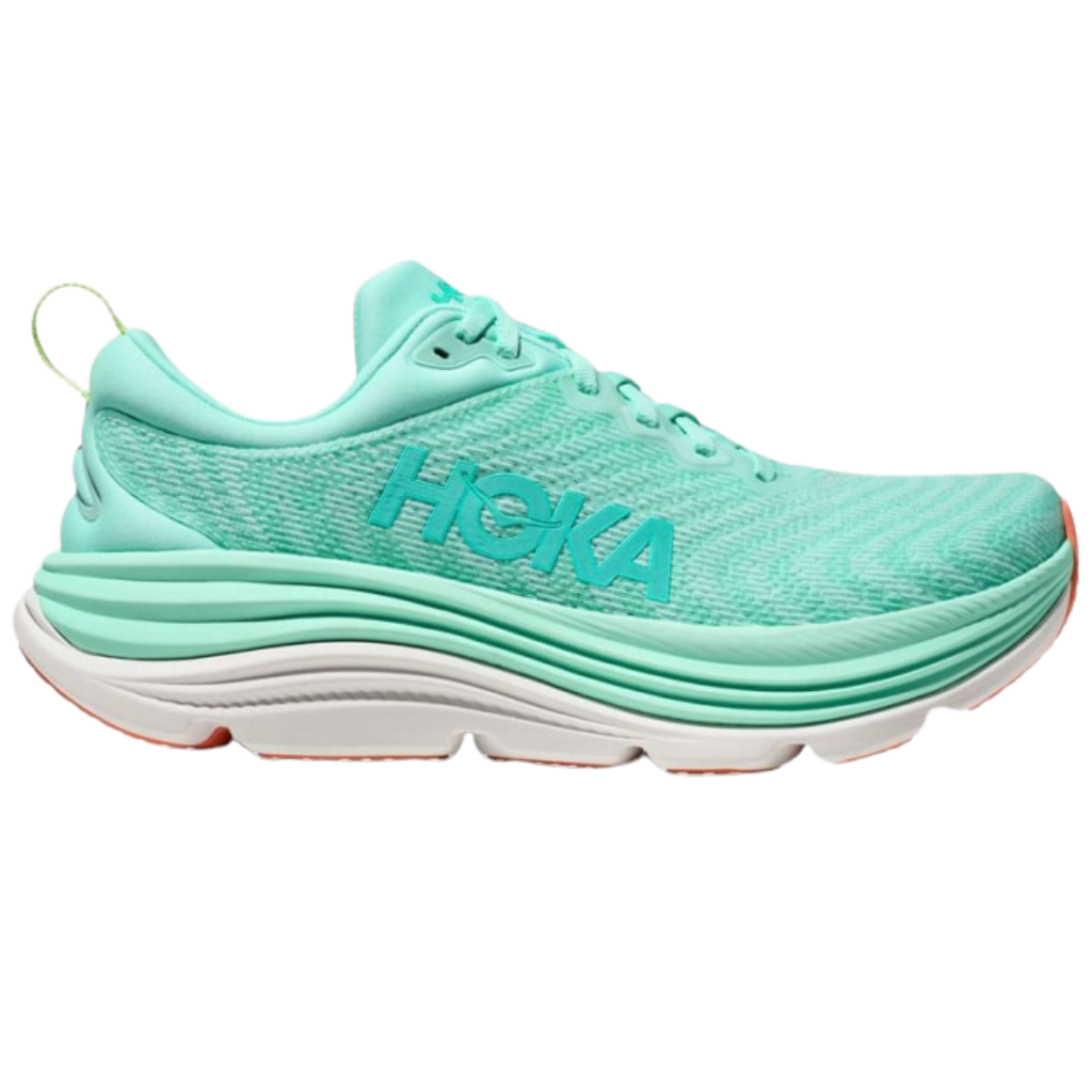 HOKA Women's Gaviota 5 Support Running Shoes | Seafoam/Electric Aqua | 1134235-SCQ | The Run Hub