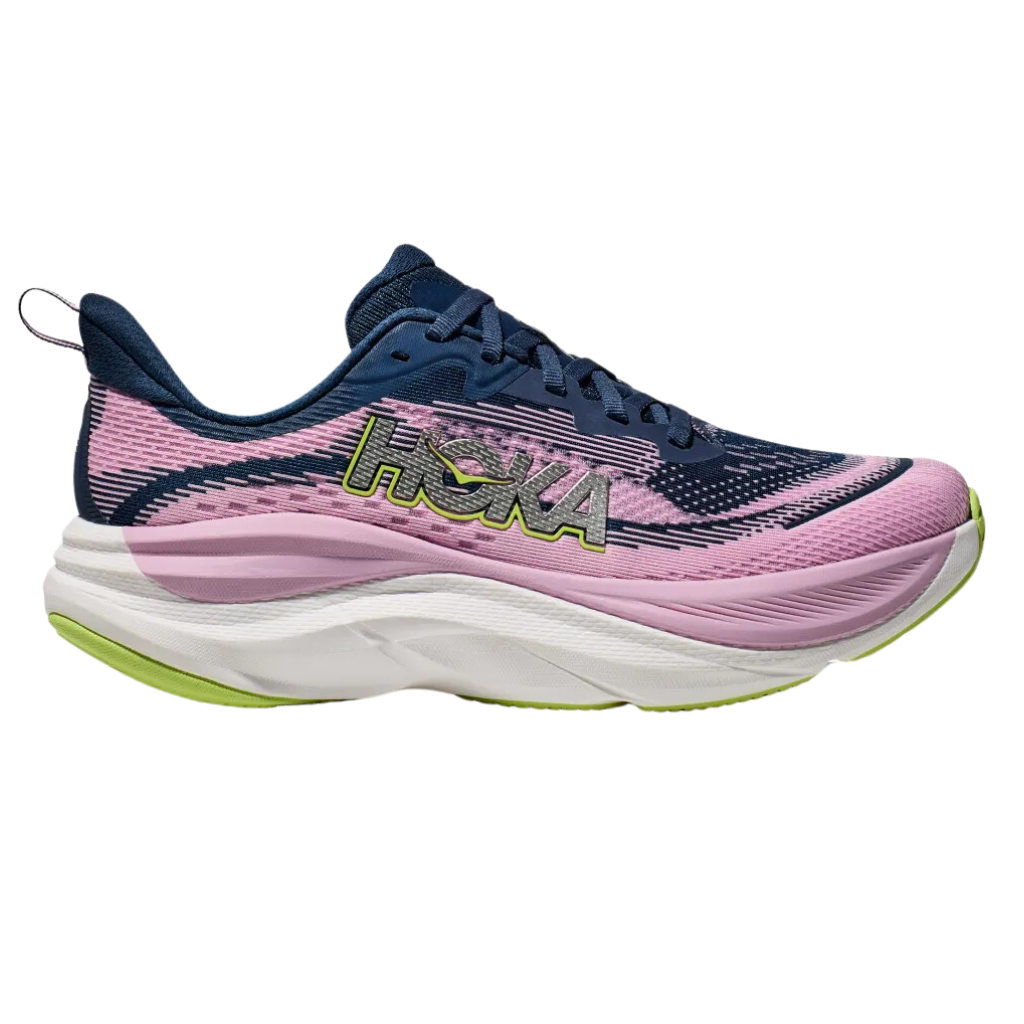 HOKA Women's Skyflow Neutral Running Shoe | Midnight/Pink Twilight  | 1155113-MTW | The Run Hub