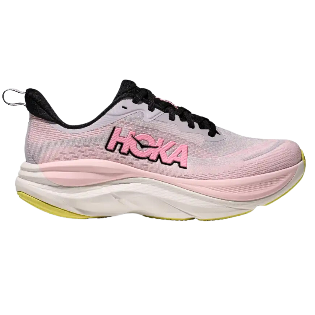 HOKA Women's Skyflow Neutral Running Shoe  | starlight glow / carnation | 1155113-SLWC | The Run Hub