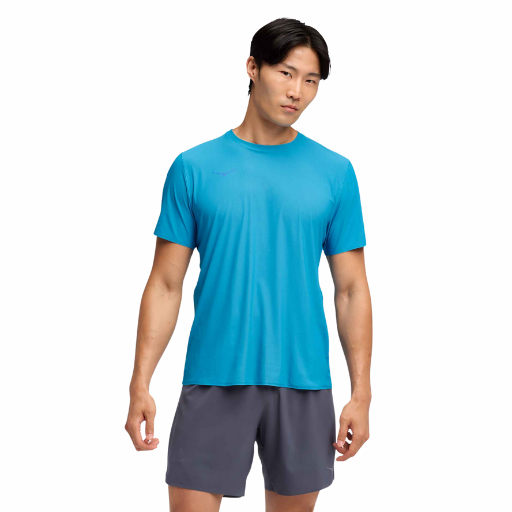 Hoka Airolite Short Sleeve 2.0 | Hoka Blue | The Run Hub