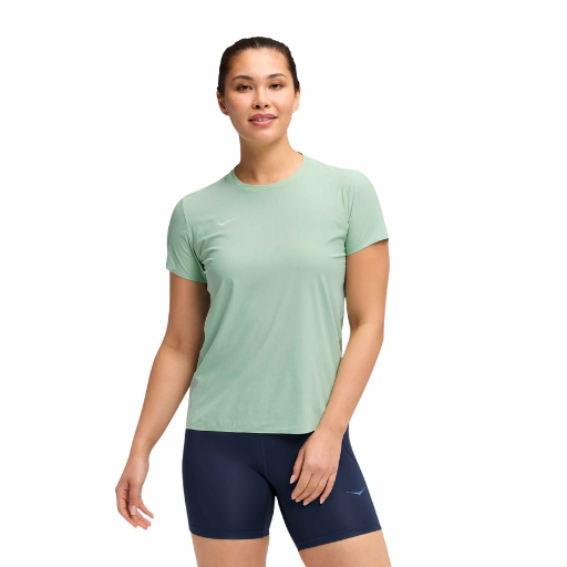 Hoka Airolite Short Sleeve 2.0 | Jadeite | The Run Hub